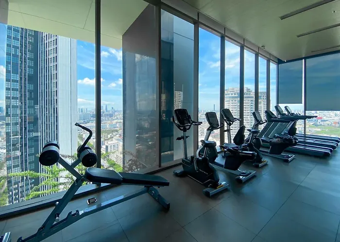 公寓 Near Bts L Fully Furnis L Pool And Sauna *